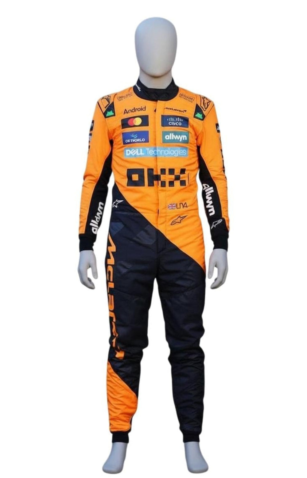 Prime Quality Customised Kart Racing Suit.  2 layers