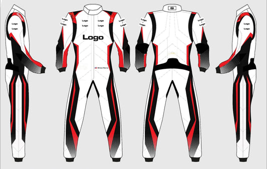 Prime Quality Customised Kart Racing Suit.  2 layers